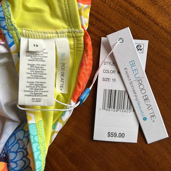 Bleu Rod Beattie Fresh Picks Sarong Hipster Bottom - Picture 11 of 12